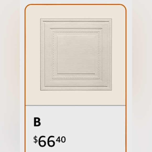 20pc PEEL N STICK WALLPAPER TILES 2 PACKS OF 10ea (20 total) 14x14in - Picture 9 of 9